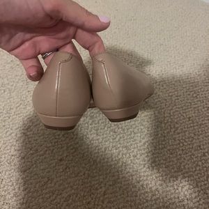 Nine West Nude Flats